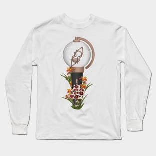 ATEEZ Floral Lightstick kpop Long Sleeve T-Shirt